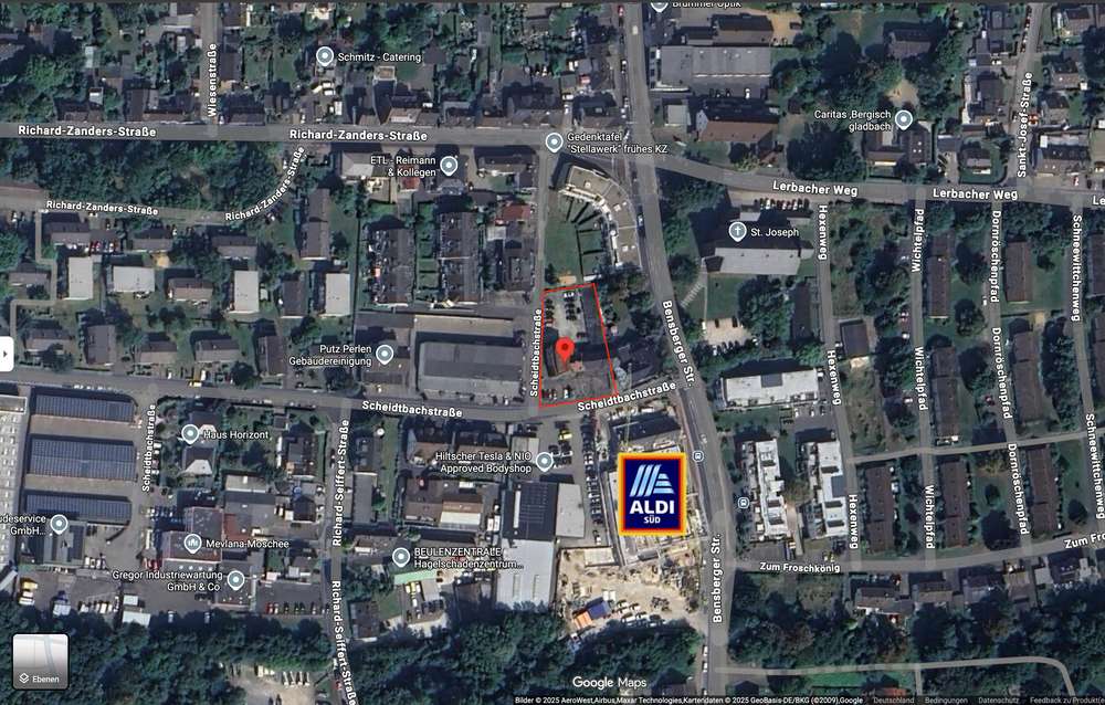 Grundstück mit Bestandshotel & genehmigter Bauvoranfrage – gegenüber neuer ALDI-Großfiliale